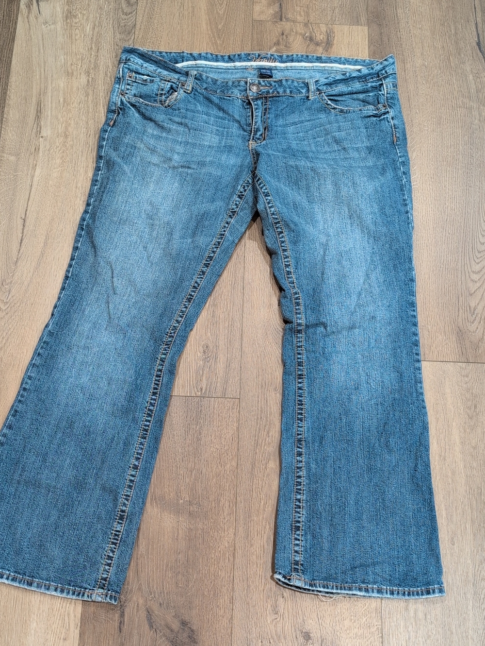 Vanity Women's Blue Flare Jeans